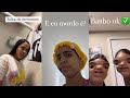 Mi irritando Má tomando banho kkkk 😂❤️ - Mirella Santos Stories