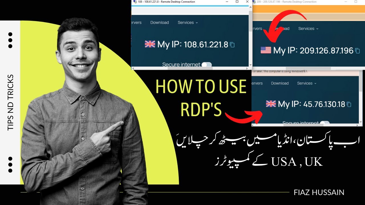 How to Use Remote Desktop Connection Windows 10 - YouTube