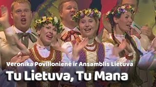 Veronika Povilionienė ir Ansamblis Lietuva - Tu Lietuva Tu Mana (Live Video) • Yra Šalis
