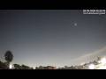 Timelapse Mexico City CDMX - Meteoro o Bólido (vel. real y 1/5) 29-MAY-26 02:22 hrs. SUR-ORI ver. 1