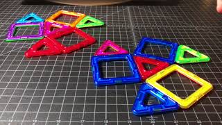 How to build a sphere with MagFormers Magnetic Tiles (like MagnaTiles)