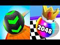 Going Balls VS Ball Merge 2048 ⚽⚾🏀 All Levels Gameplay Android, ios (Part 320)