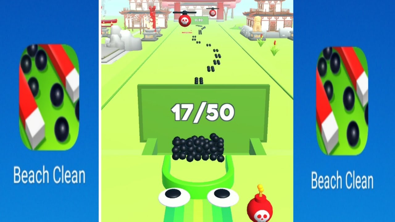 BEACH CLEAN NEW GAME ALL LEVELS 60 ( ANDROID & IOS GAMEPLAY) YouTube