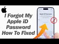 I forgot my apple id password how to fix without passwordemailnumber verification  2024