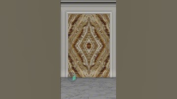 Book matched marble using any texture! #3dsmax