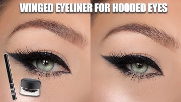 Liner Hacks That Will CHANGE YOUR LIFE! | Winged Eyeliner For HOODED EYES | How To & Step By Step