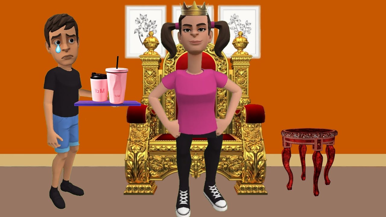 تحكمت في اخويا يوم كامل | #سماسم #كدوشة #مياسم #رسوم_متحركة #انميشن سماسم كدوشه مياسم