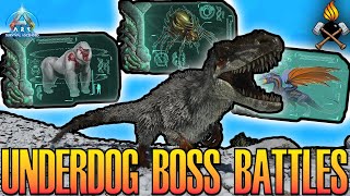 Yutyrannus vs. The Island Bosses! [Underdog Boss Battles!]