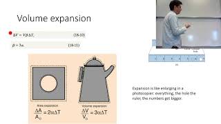 L21 Temperature, Heat, and the 1st law of thermodynamics : General Physics I