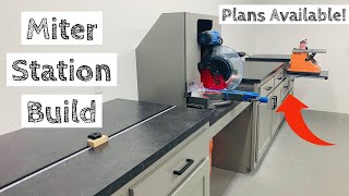 Building My DREAM Miter Saw Station/Shop Storage Upgrade