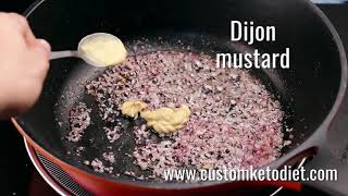 Warm Keto Kale Salad in Bacon Vinaigrette | Easy Keto Recipes For Beginners Kale Recipe For Yummy Green Salad Highly Recommended In Keto Diet