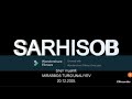 SARHISOB - Sheʼr muallifi: Mirabbos Turgʼunaliyev | @MirabbosTurgunaliyevUz