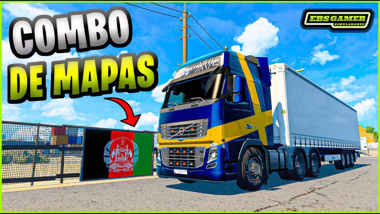 Rodando em mais cidades do combo de mapas do ets 2 - combo do ets 2 1. ...