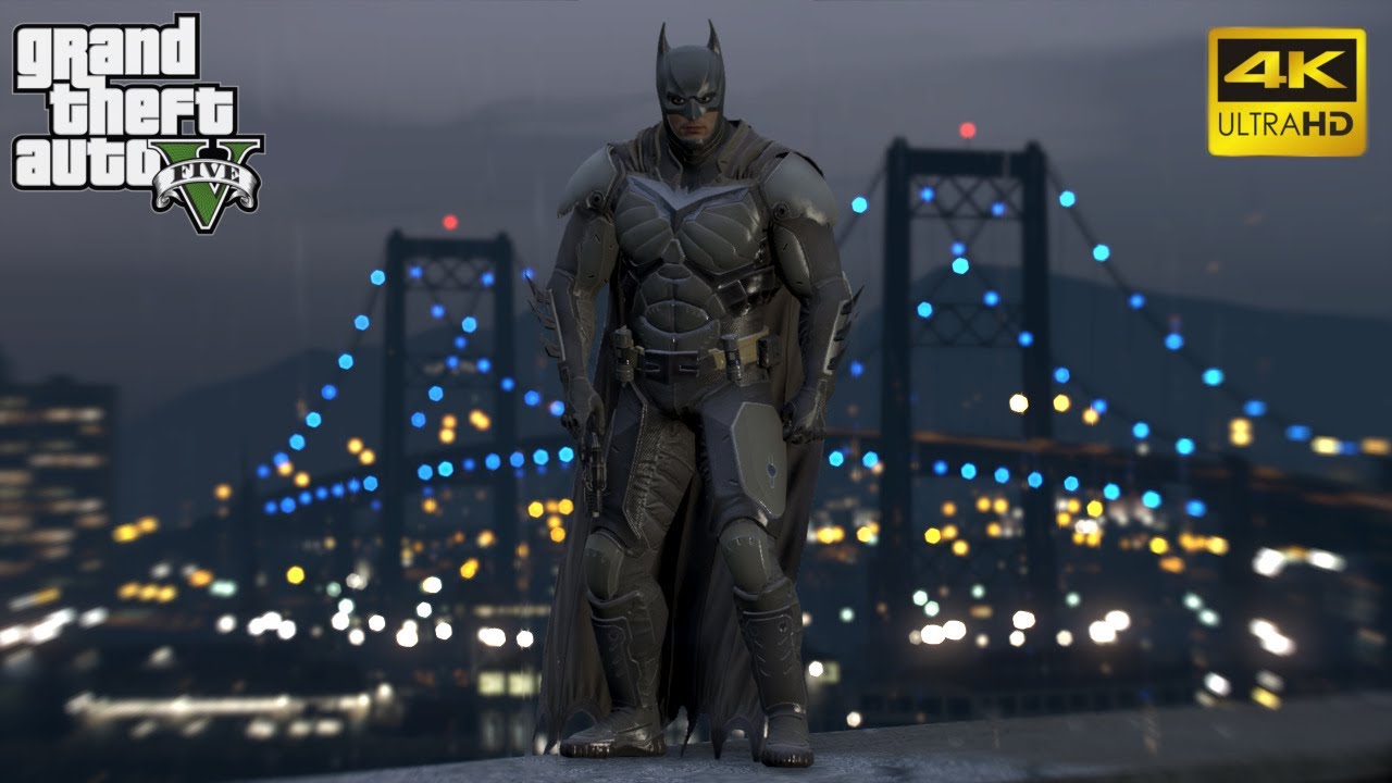 GTA 5 The Ultimate Batman Mod! (4K Ultra HD Gameplay) YouTube