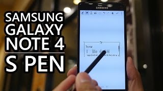 Samsung Galaxy Note 4: S Pen