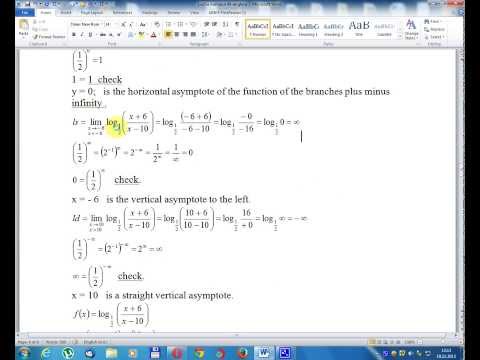 Lesson 40- The graph of the composite logarithmic function