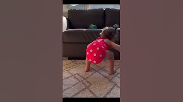 Thumbnail of Baby got scared of her own fart