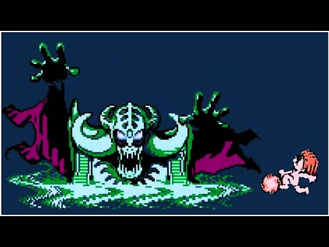 The Trolls in Crazyland - All Bosses (Nes)