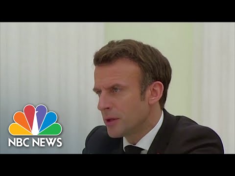 Macron Optimistic On Russia-Ukraine Crisis After Meeting With Putin