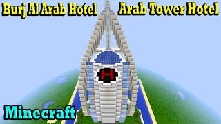 Minecraft Burj Al Arab Hotel,Arab Tower Hotel