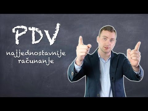 Video: Kako Prikazati U Prijavi PDV-a Račun Bez PDV-a