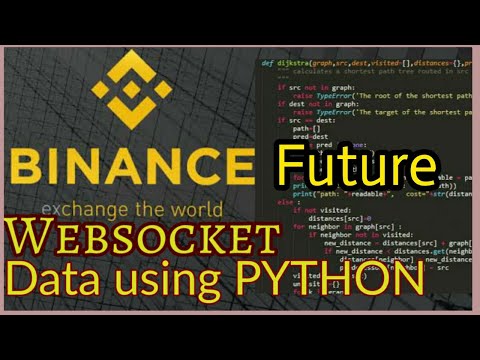 Binance Future Websocket stream with python #algotrading #bitcoin #binance