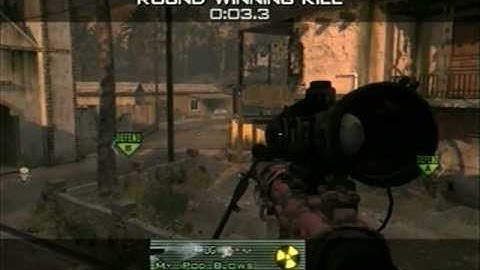 MW2 Sick No Scope Across Map | Game Winning Killcam