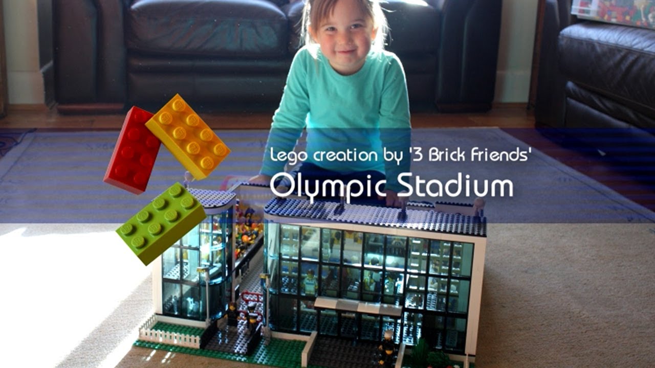 Le Stade Olympique de Londres reproduit en Lego