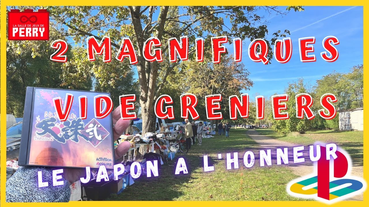 #96 - VIDE GRENIER LIVE - Jeux Video, Vinyles, dans un endroit exceptionnel ☀️