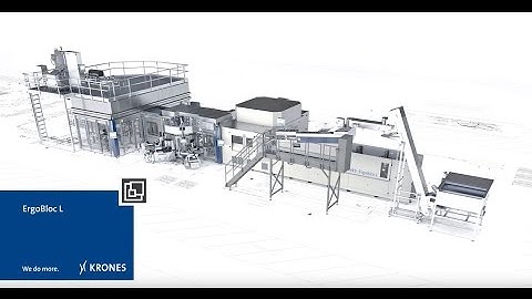 Krones ErgoBloc L - A lot of machinery in just a small space