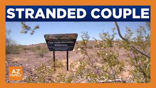 Desert rescue after couple gets stranded near Arizona border