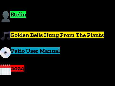 Etelin — Etelin - Golden Bells Hung From The Plants