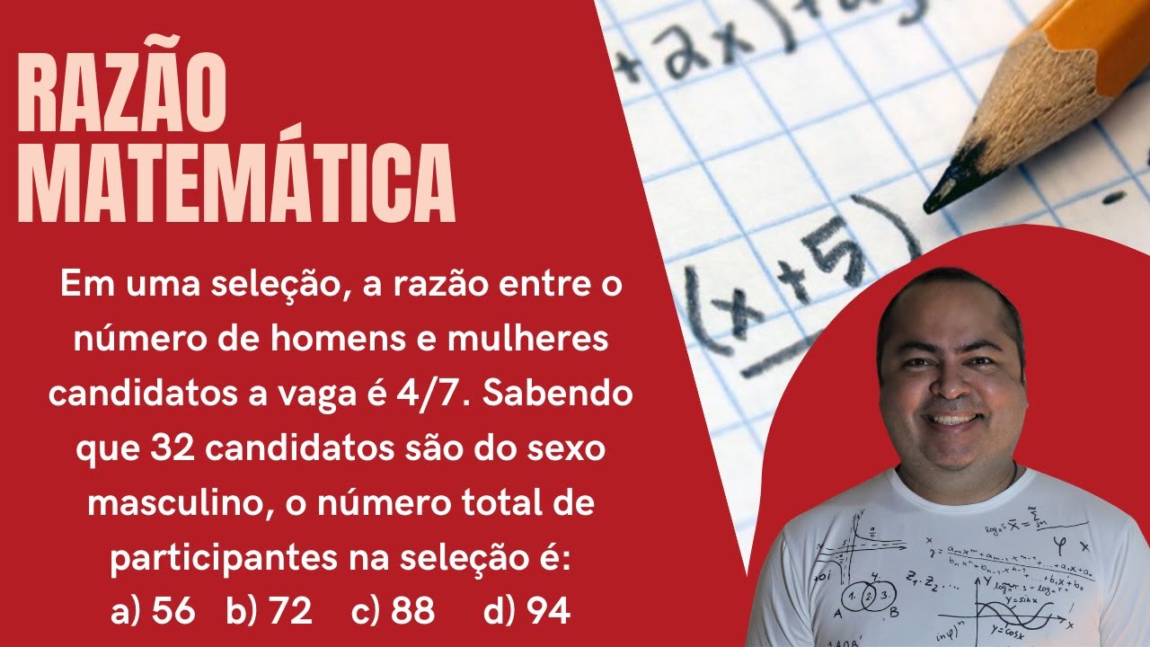 Em Uma Seleção A Razão Entre O Número De Homens - FDPLEARN