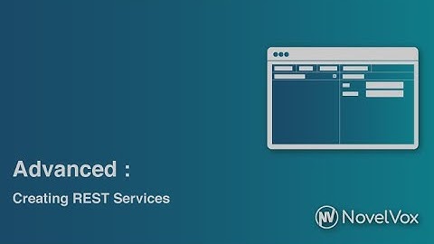 14 Advanced: How to create REST services (FGD for Cisco Finesse)