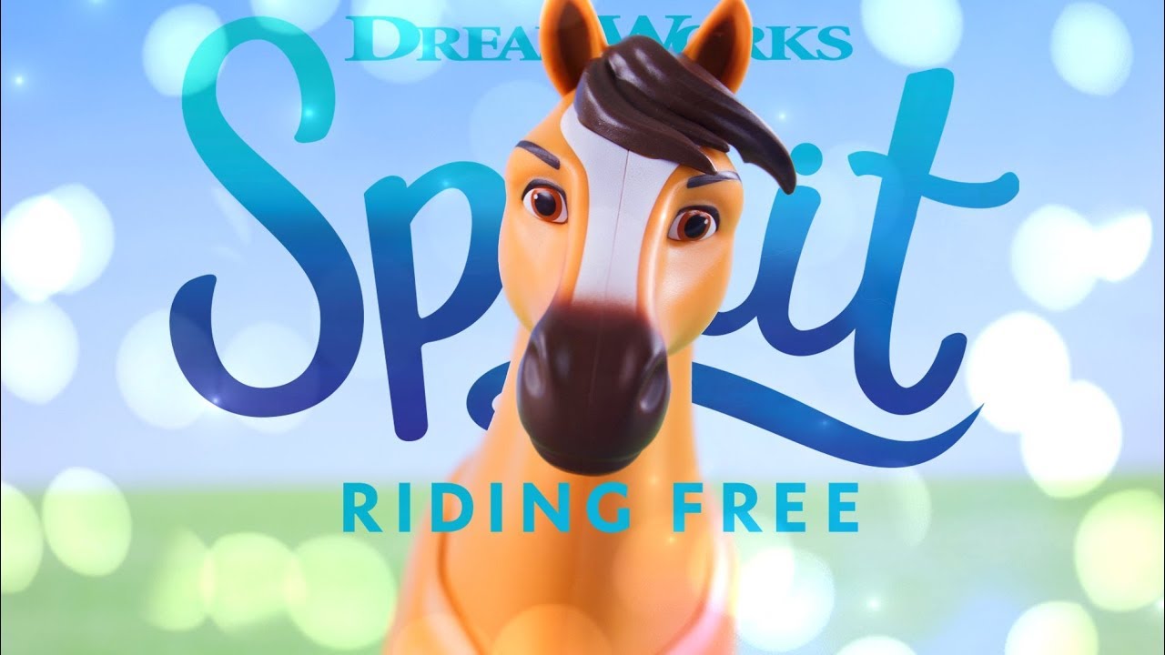 spirit riding free deluxe articulated spirit horse