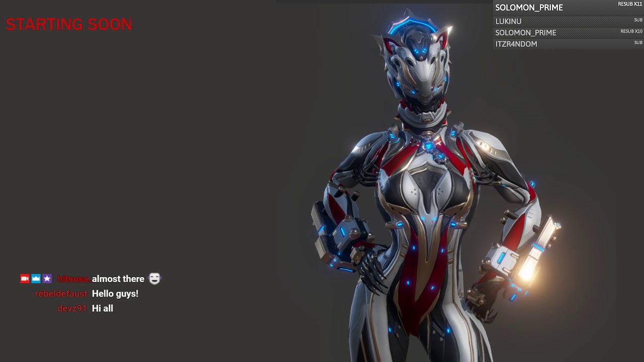 Warframe Hitsu San Workshop - Working on Valkyr