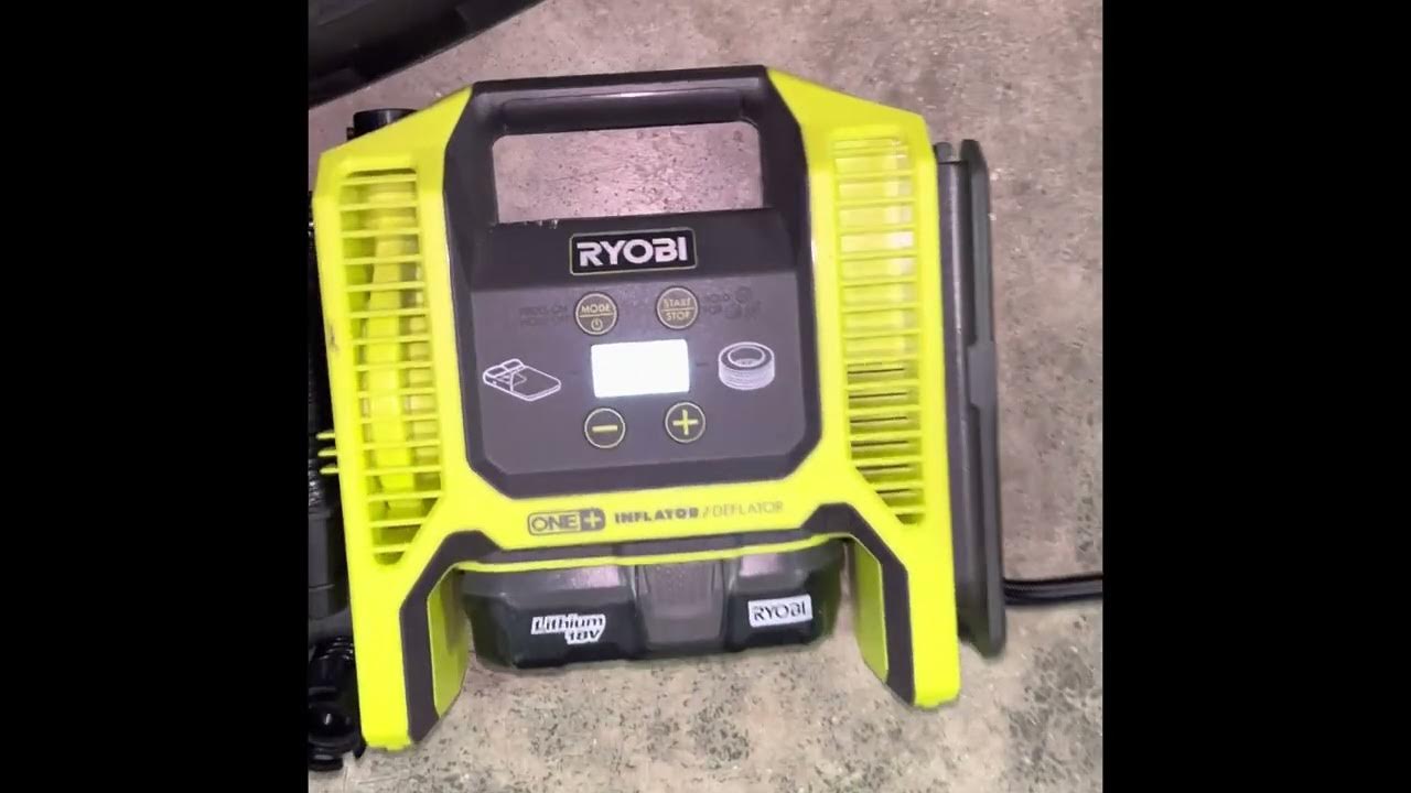 You Need A Ryobi Inflator Deflator! YouTube