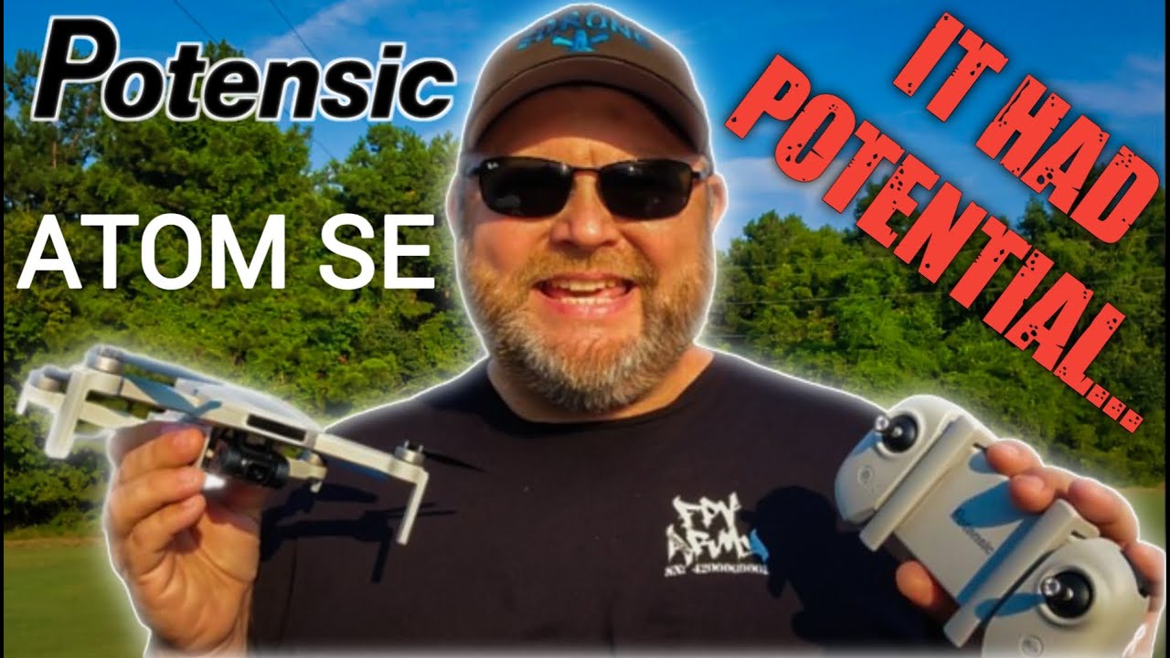 Potensic ATOM SE Drone with 4K Camera 4KM Transmission GPS Foldable Mini  Drones