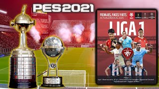 PES 2021 al 2025 ACTUALIZADO OPTION FILE PS4 PS5 PC LIGA 1 y COPA LIBERTADORES 2025