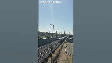 Class 373 passing Rainham (Essex)