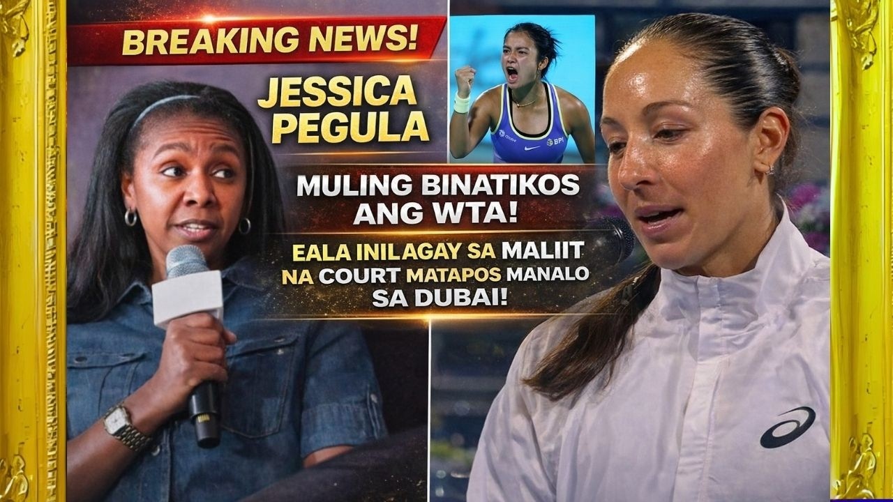 Jessica Pegula, Muling Binatikos ang WTA! Eala Inilagay sa Maliit na Court Matapos Manalo sa Dubai!