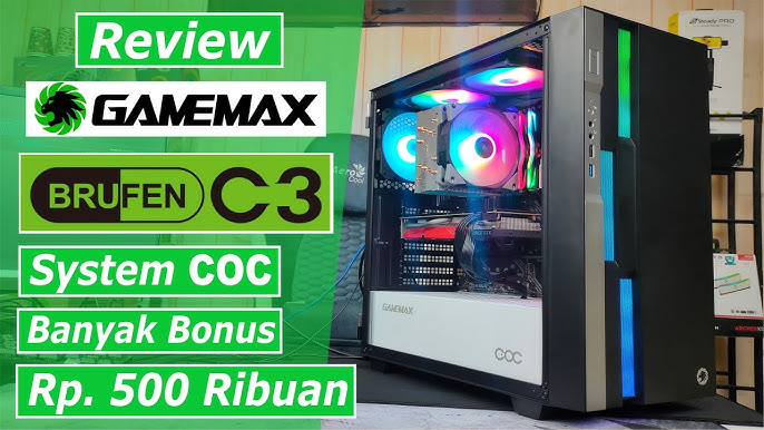 Gabinete Gamemax Revolt 3606 Argb Unboxing e primeiras impressões 