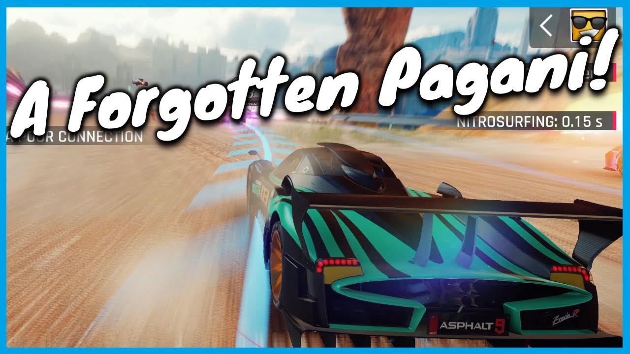 That Pagani! Asphalt 9 4* Pagani Zonda R Multiplayer YouTube