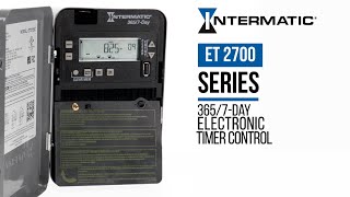 Intermatic ET2700 Series Electronic Timer Overview