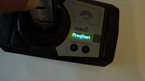 VVID2 "Remote frequency test" not work