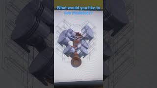 Celebrity SolidWorks V8 Engine Working Model! Wealth