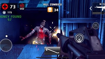 Dead Trigger 2: M-16, Dual Glock, and Crowbar Showcase (Gameplay)