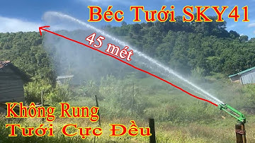 Béc Tưới Cây Phun Mưa SKY41 Thiết Bị Tưới Gia Nông