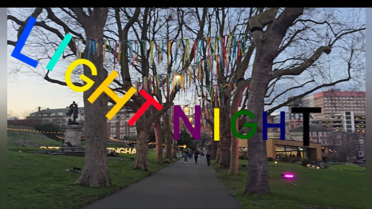 Light Night 2025 Nottingham