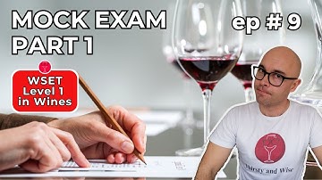 Mock Exam Part 1 🎓🍷 WSET Level 1 in Wines: Episode #9